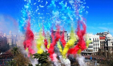 Mascletá 2 de Marzo 2025  Pirotecnia Gironina de  Pedralba.