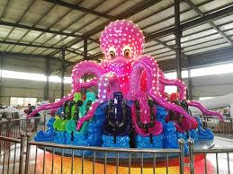Seguro Paseo en Pulpo atracción de feria  para la feria   Seguros de Responsabilidad Civil 