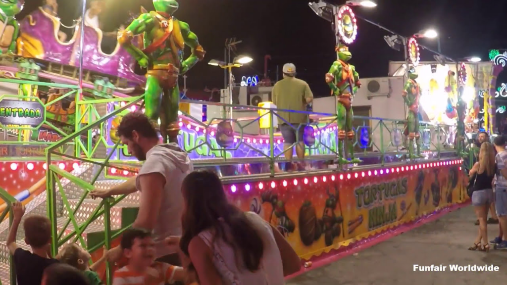 Seguro para  Tortugas Ninja  atracción de feria