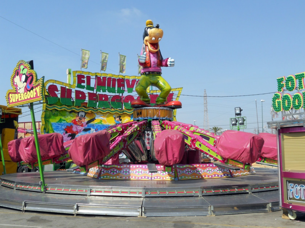 Seguros para el Saltamontes Super Goofy de feria