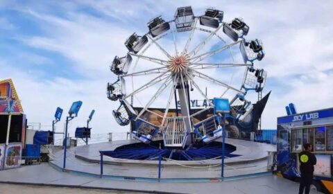 Las atracciones extremas protagonizan la feria de Valladolid