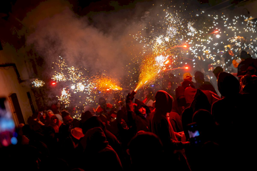 correfocs de las Fiestas de l’Alfàs del Pi 1