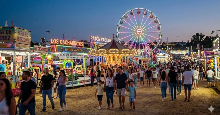 Los cacharritos de la Feria de Jerez ya tienen precio: Tarifas reducidas en el Día del Niño y del Nieto