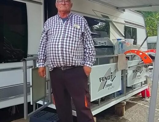 Joaquín Rubio, feriante de León que lleva más de 30 años en la Ascensión de Santiago: «La vida de la feria es dura, pero es la que tengo; no conozco otra»